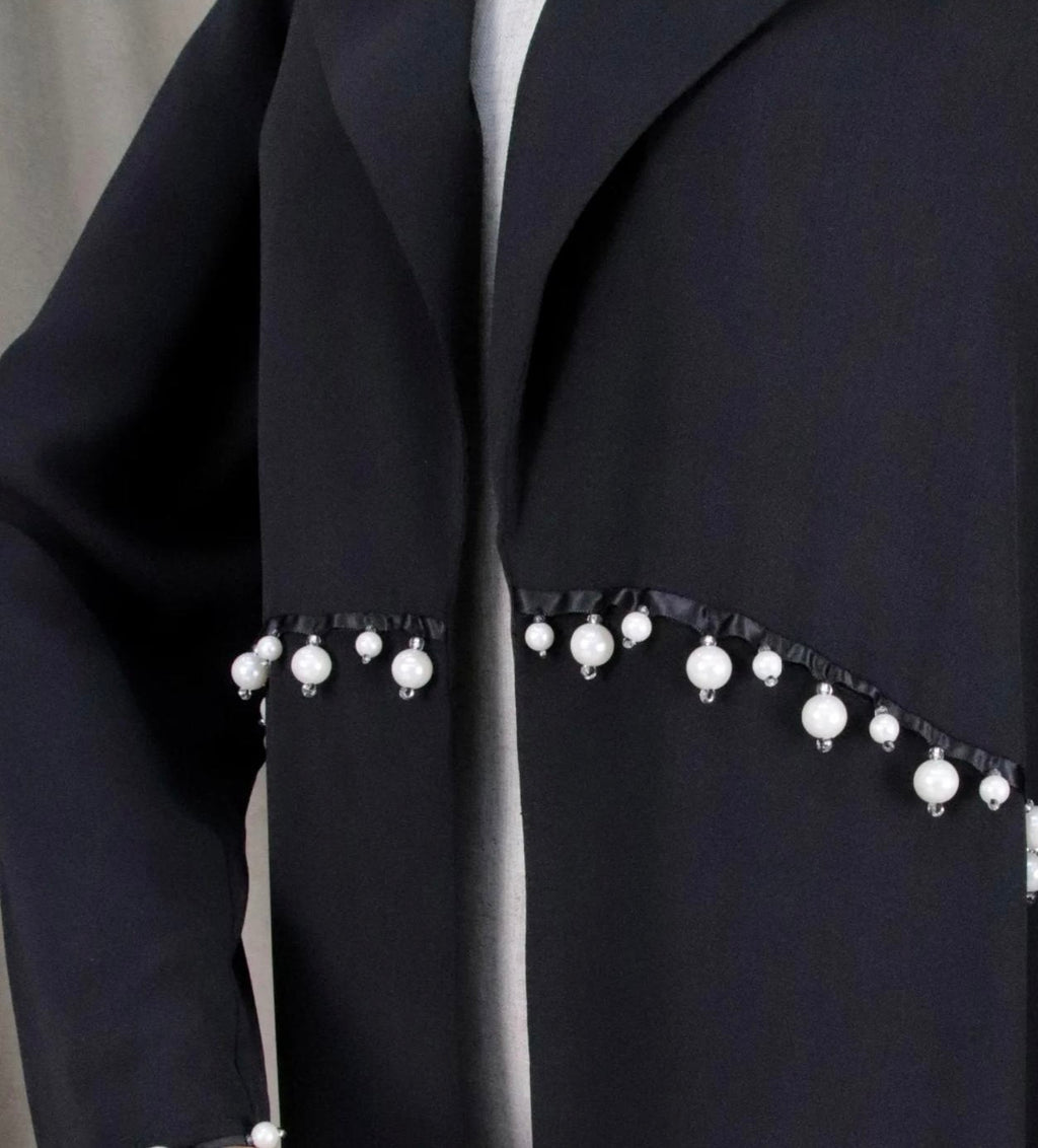 Midnight Pearl Abaya