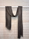 Charcoal crinkle hijab