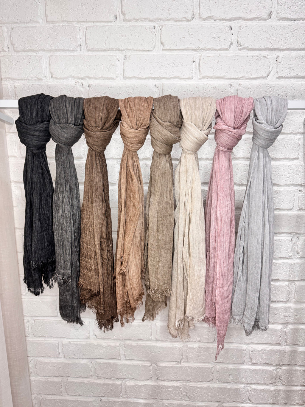 Espresso crinkle hijab