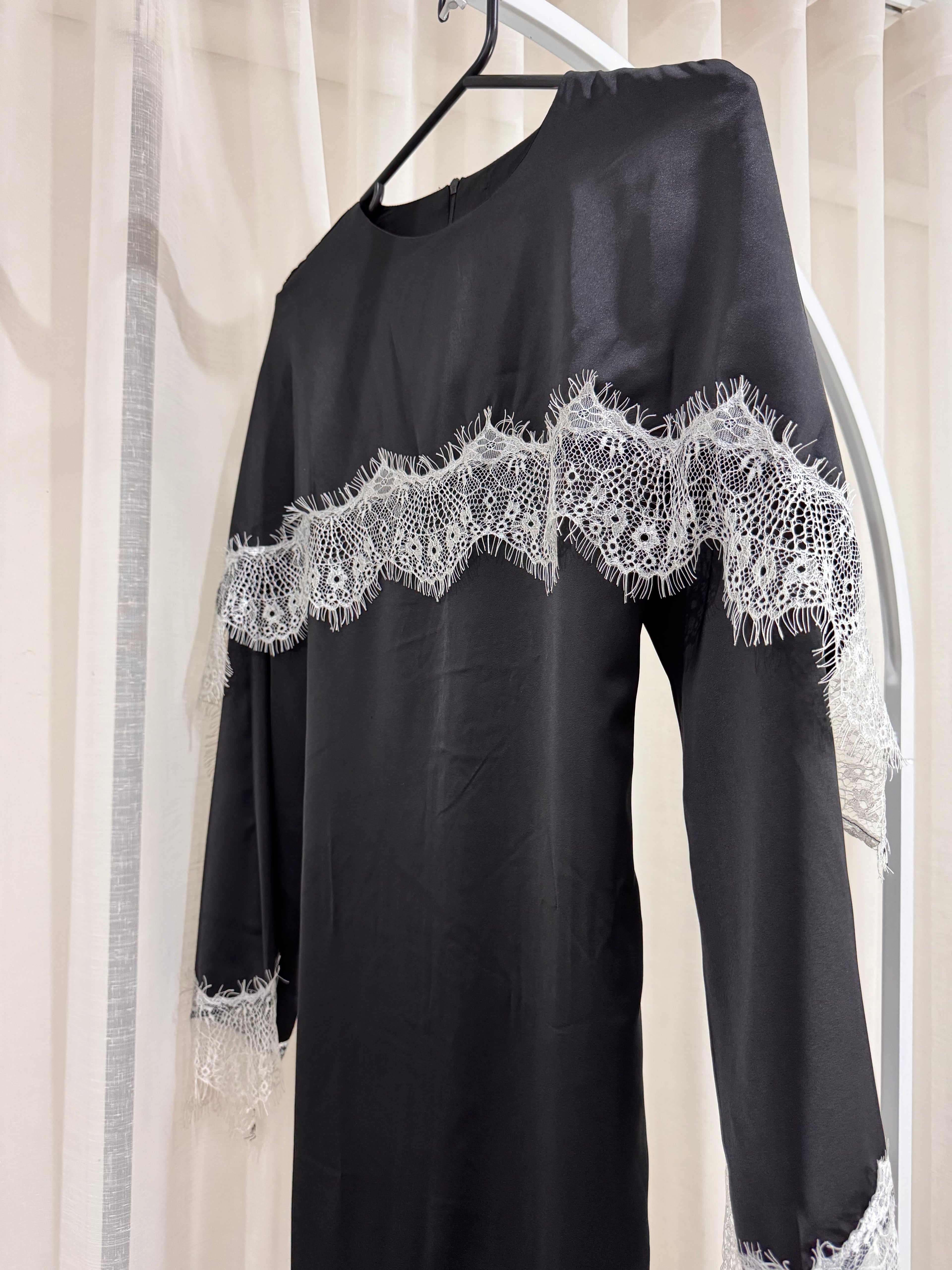 Midnight Lace Dress